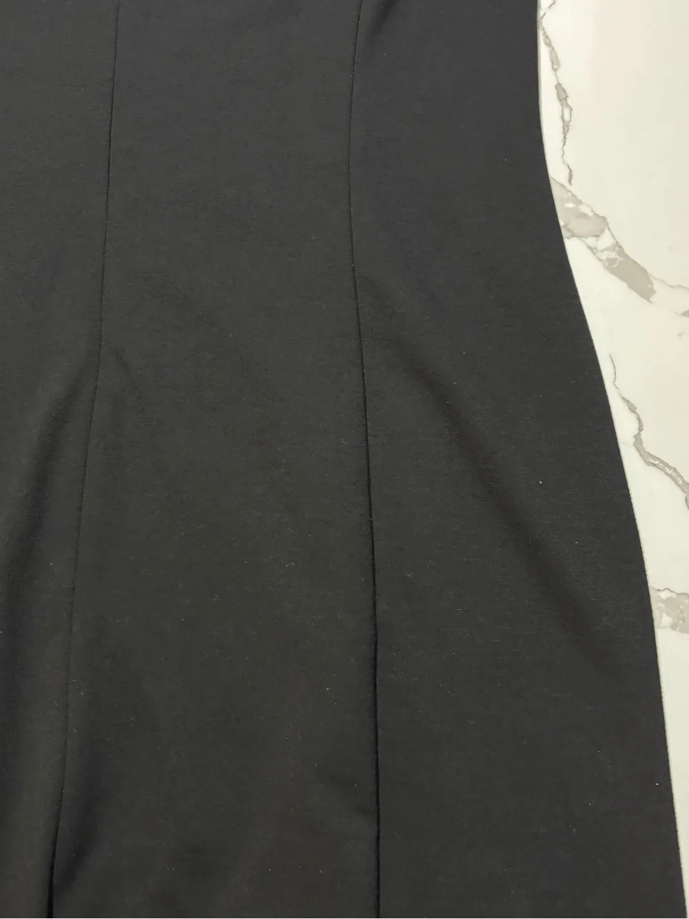Coldwater Creek Sleeveless Black Midi Sheath Lined Rayon Tank Dress Medium 10/12